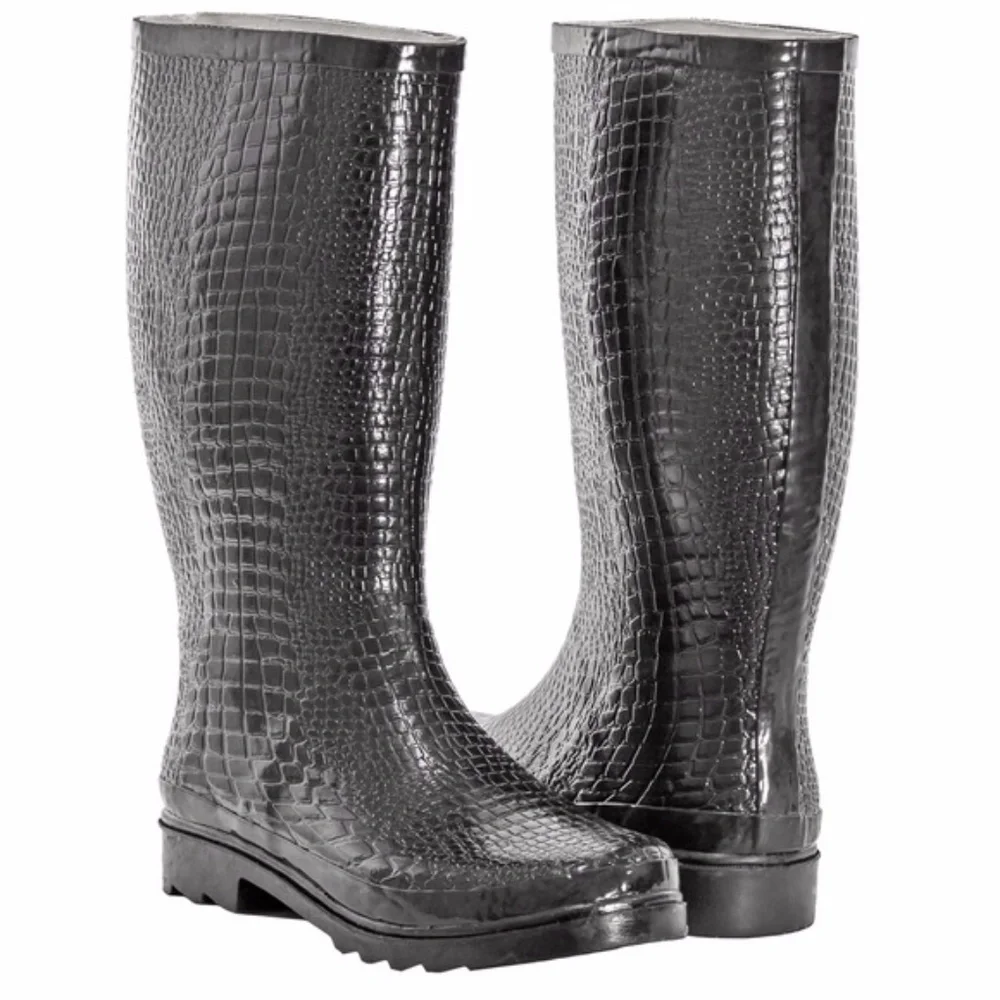 Women's Rubber Rain Boots, 14